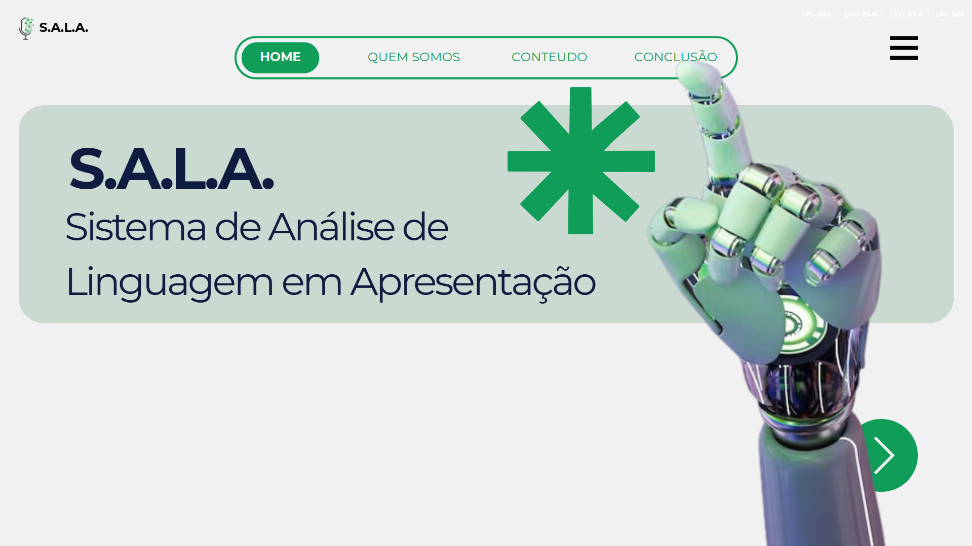 Banner do SALA