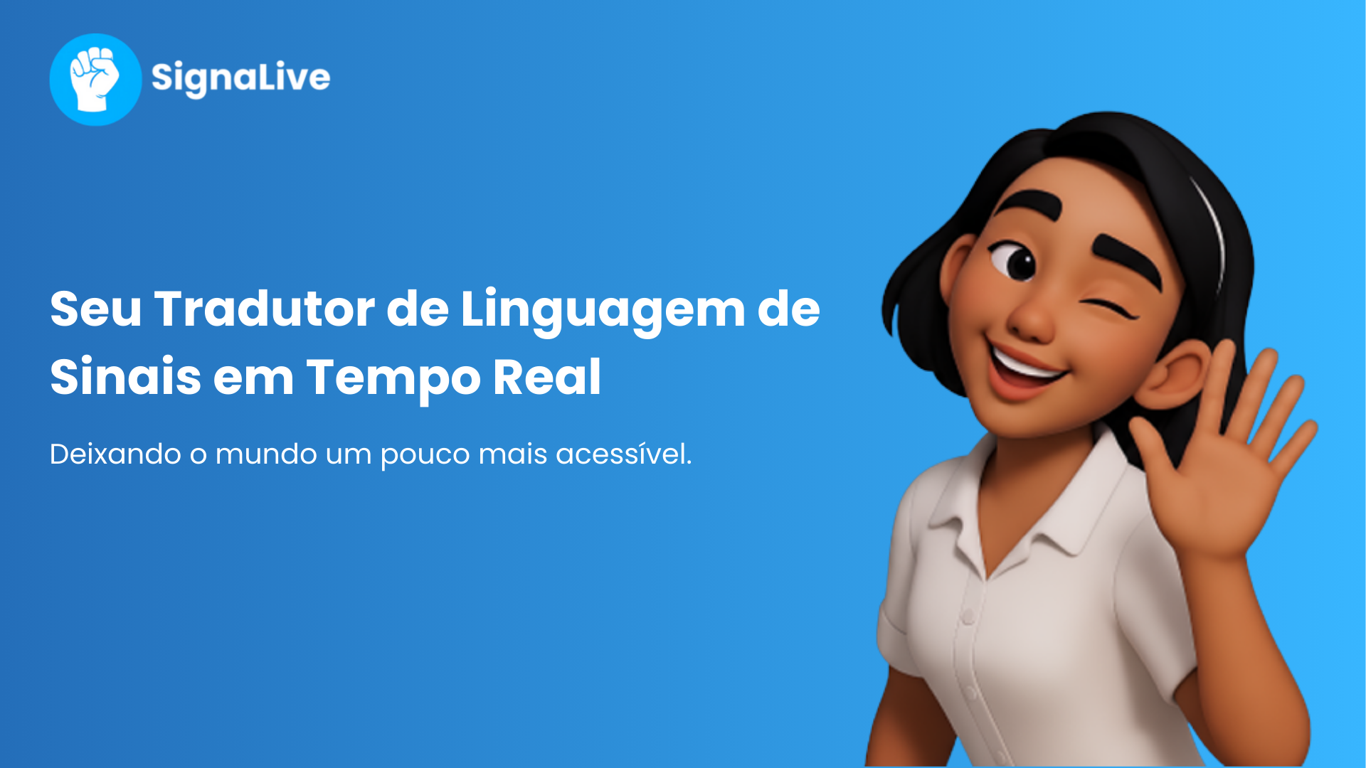 Banner da SignaLive